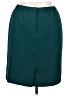 Plaza South Solid Teal Formal Skirt Size 16 - photo 2