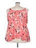 Torrid 100% Polyester Pink Sleeveless Blouse Size 4X Plus (4) - photo 2