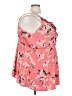 Torrid 100% Polyester Pink Sleeveless Blouse Size 4X Plus (4) - photo 4