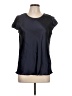 Tiana B. 100% Polyester Black Short Sleeve Top Size L - photo 1