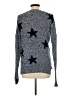 If It Were Me Stars Blue Pullover Sweater Size L - photo 2