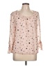 Creation L 100% Polyester Pink 3/4 Sleeve Blouse Size L - photo 1