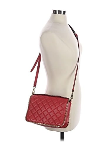 Moschino Leather Quilted Satchel (view 2)