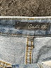 Cali1850 Stars Blue Denim Shorts Size 7 - photo 3