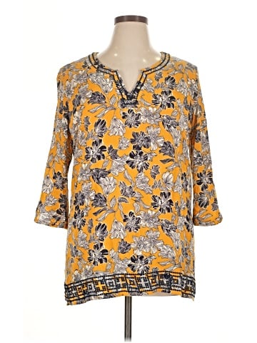 Magnolia Grace 3/4 Sleeve Blouse (view 1)