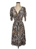 Sharagano Animal Print Brown Casual Dress Size 00 - photo 1