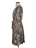 Sharagano Animal Print Brown Casual Dress Size 00 - photo 5