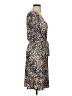Sharagano Animal Print Brown Casual Dress Size 00 - photo 4