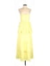 Unbranded 100% Polyester Yellow Cocktail Dress Size 9 - photo 1