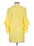 Vince Camuto 100% Polyester Yellow 3/4 Sleeve Blouse Size S - photo 2