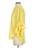 Vince Camuto 100% Polyester Yellow 3/4 Sleeve Blouse Size S - photo 5