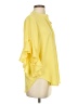 Vince Camuto 100% Polyester Yellow 3/4 Sleeve Blouse Size S - photo 4