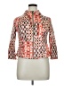 Ruby Rd. Print Orange Jacket Size 14 (petite) - photo 1
