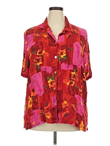Anna Maxwell Short Sleeve Blouse (view 1)