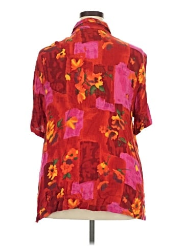 Anna Maxwell Short Sleeve Blouse (view 2)