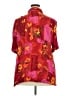 Anna Maxwell 100% Rayon Color Block Red Short Sleeve Blouse Size 2X - photo 2