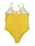 Unbranded Solid Yellow One Piece Swimsuit Size XL (estimated) - photo 2
