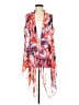 Chico's Pink Kimono Size Med (1) - photo 1