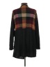 Maurices Plaid Black Cardigan Size L - photo 2