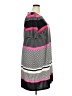 Catherines Houndstooth Pink Casual Dress Size 2X - photo 4