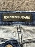 Express Jeans Tie-dye Blue Jeans Size 6R - photo 7