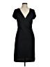 BCBG Paris 100% Polyester Solid Black Casual Dress Size M - photo 1