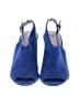 27 EDIT 100% Leather Blue Sandals Size 8 1/2 (narrow) - photo 2