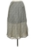Sienna Sky 100% Polyester Chevron-herringbone Gray Casual Skirt Size M - photo 1