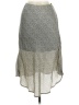 Sienna Sky 100% Polyester Chevron-herringbone Gray Casual Skirt Size M - photo 2