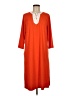 Cuddl Duds Orange Casual Dress Size M - photo 1