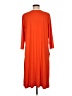 Cuddl Duds Orange Casual Dress Size M - photo 2
