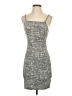 Almost Famous Tweed Gray Casual Dress Size S - photo 1
