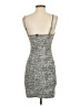 Almost Famous Tweed Gray Casual Dress Size S - photo 2