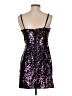 Parker 100% Polyester Stars Black Cocktail Dress Size 4 - photo 2