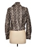 CoffeeShop 100% Polyester Animal Print Gold Jacket Size M - photo 2