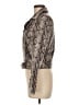 CoffeeShop 100% Polyester Animal Print Gold Jacket Size M - photo 5