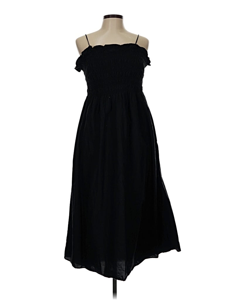 Pre-owned H&m Cocktail Dress In Black