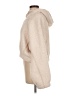 Wild Fable 100% Polyester Ivory Faux Fur Jacket Size M - photo 5