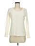 Eddie Bauer 100% Cotton Ivory Long Sleeve Top Size M - photo 1