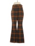 IMAN Plaid Brown Dress Pants Size S - photo 2