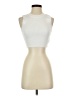 Unbranded 100% Polyester Ivory Tank Top Size XXS (estimated) - photo 1