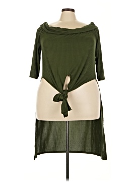 Ashley Stewart 3/4 Sleeve Top