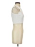 Unbranded 100% Polyester Ivory Tank Top Size XXS (estimated) - photo 4