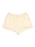 Ekouaer Solid Ivory Athletic Shorts Size S - photo 1