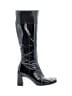 Nine West Black Boots Size 7 1/2 - photo 1
