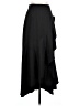 Unbranded 100% Polyester Black Formal Skirt Size L - photo 1
