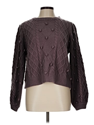 Listicle Pullover Sweater (view 1)