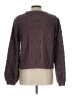 Listicle 100% Acrylic Purple Pullover Sweater Size L - photo 2