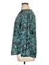 White Stag Paisley Teal Long Sleeve Blouse Size XL - photo 5