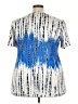 Unbranded Blue Short Sleeve Blouse Size 4X - photo 2